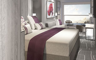 Edge Stateroom with Infinite Veranda: E2